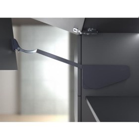 Resim Multi-mech Mekanik İkili Kalkar Kapak Sistemi Güç A1 Kol Boyu 195 Mm Antrasit 