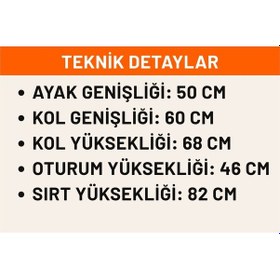 Resim 2 Li Milano Kafe Ve Balkon Sandalyesi Beyaz 