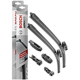 Resim Bosch AeroEco Serisi Citroen C4 Silecek Takımı 2005-2009 Plus Muz Tip Silecek 