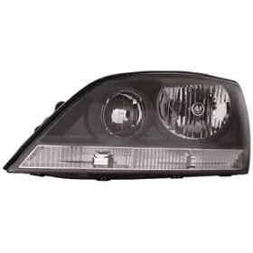 Resim Kia Sorento Siyah Sağ Far Lambası (2003-2006) Orijinal Mobis 