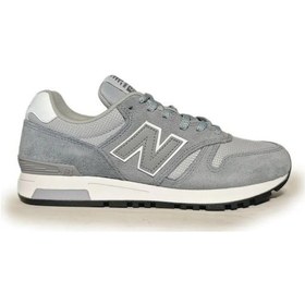 Resim New Balance Wl565bgg Lıfestyle Women Shoes Bej Unisex Sneaker Gri 