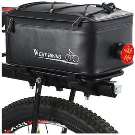 Resim Trendooze West Seyahat Koltuk Çantası Bisiklet Biking Arka Rq Altın 