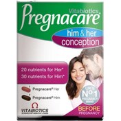 Resim VİTABİOTİCS Pregnacare Him&Her Conception 30 Tb/30 Tablet 