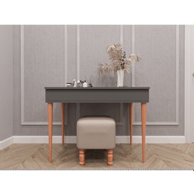 Resim Asra Trend %100 Mdflam Aynalı Makyaj Masası Mam-01 Diğer 