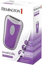 Resim Remington kadın tıraş makinesi Compact smooth&silky WSF4810, açılı tıraş başlığı, ıslak ve kuru uygulamalar, beyaz/lila 