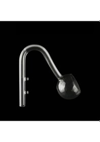 Resim Geekyou Akvaryum Filtre Çıkış Borusu 13mm - Yarı Dairesel Cam - Orta Su Akışı - Su Kalitesi Koruma - Yüksek Borosilikat Cam 