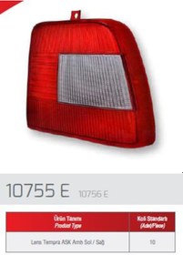 Resim Farba 10756D Tempra Sağ Stop Camı 