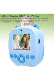 Resim solutions technology Anında Baskılı Çocuk Fotoğraf Kamerası – 1080P HD Video & Renkli Dijital Çekim 