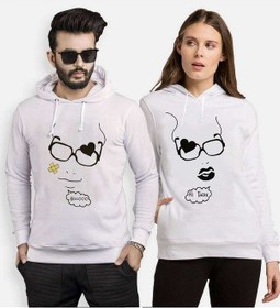 Resim Tshirthane Hello Sevgili Kombinleri Kapüşonlu Kombini 