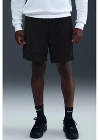 Resim Nike Giannis Fleece 8" Mens Short Erkek Fransız Havlu Kumaş 20 Cm Şort Siyah 