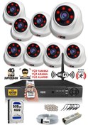 Resim Ids - 8 Kameralı 1080P Fullhd 5Mp Sony Lensli Kamera Seti - 2026 
