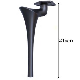 Resim ARON ( 1 Adet ) Lüx Elegant Ayak Tv Ünite Komidin Konsol Koltuk Şifonyer Makyaj Masası Ayağı 21cm 