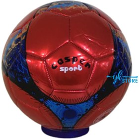 Resim YKSTORE Yüksek Kaliteli Dikişli Kırmızı Futbol Topu 5 Numara 