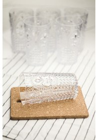 Resim Akrilik Şeffaf Tekli Uzun Bardak & Su Meşrubat Bardağı 750 ml (Büyük Boy & Cam Değildir ) 