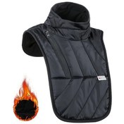 Resim Fochsia Uzun Motosiklet Boyun Atkı Göğüs Yaka Rüzgar Korumalı Kışlık Sıcak Şal Yaka Bere 