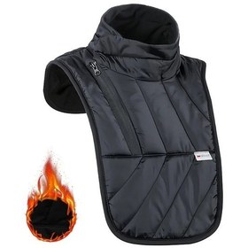 Resim Fochsia Uzun Motosiklet Boyun Atkı Göğüs Yaka Rüzgar Korumalı Kışlık Sıcak Şal Yaka Bere 