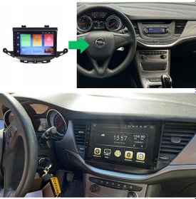 Resim Opel Astra K Android Multimedya Sistemi 4-64 Fimex 2016-2020 9" 