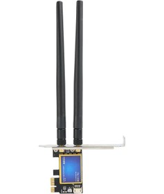Resim Konesam Pcıe Masaüstü Kablosuz Ağ Kartı, 2.4g/5g Çift Frekanslı 1200mbps, Bluetooth 4.0, Windows 7/8/10 Desteği, Yüksek Kazanç Antenli 