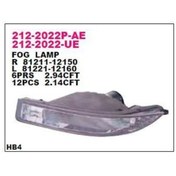 Resim Depo-212-2022r-ue - Sıs Lambası Sag- Duysuz - Toyota: Corolla " 