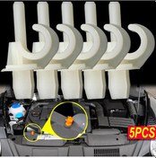 Resim Lasonstiges 5 Adet Kaput Kapağı Çubuk Pervane Desteği Sabitleme Kancası Tutma Klipsi Vw Golf Jetta Vento Sharan Passat T-roc Polo 1u0823397 Kolu 