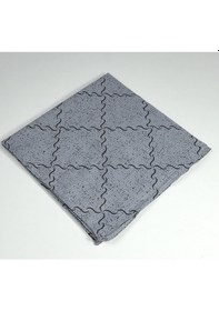 Resim İpekal Polyester Eşarp - 6278 Gri 