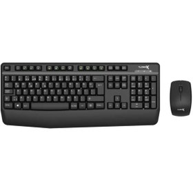 Resim TURBOX Workeys Office Usb Kablosuz 2.4ghz Siyah Multimedya Standart Q Kablosuz Klavye Ve Mouse 