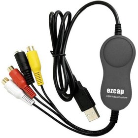 Resim Ezcap Ezcap159 USB 2.0 Analog Video Capture Mac Uyumlu RCA Composit S-Video Görüntü Yakalama Kartı 