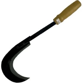 Resim Sürmene Kırmızı Plastik Saplı Orak 43 cm - Buğday Hasadı 