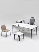 Resim Ivo Office Line Ofis Masa Takımı | Çalışma Masa Takımı | Masa | Sehpa | Etajer 