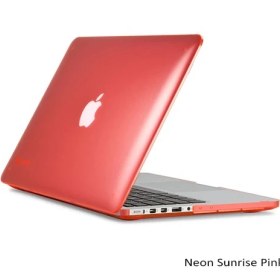 Resim Speck SmartShell Macbook Pro 13" Koruma Kılıf Neon Sunrise Pink 