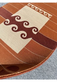 Resim Saray Halı İgnis 1725 100x300 Terra 3 Metre Sık Dokuma Yolluk 