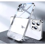 Resim M.TK Moveteck iPhone 12 Uyumlu Kılıf Kamera Lens Koruyuculu Sararmaz Şeffaf Toz Geçirmez Hoparlör Tasarımı Elektrolizle Darbeye Dayanıklı Çizilmez Ince 