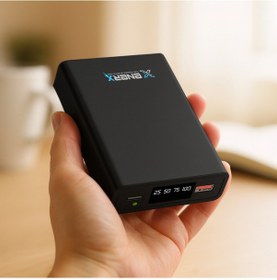 Resim Enerx ENR-P2025DC 20000 Mah Powerbank Led Göstergeli, 2.1a Çift Usb Çıkış 