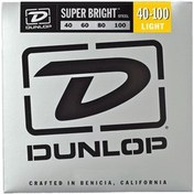 Resim Jim Dunlop DBSBS40100 Super Bright 4 Telli Bas Gitar Teli (40-100) 