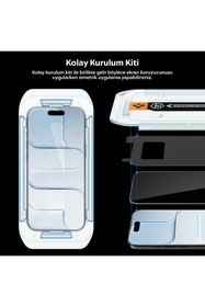 Resim Spigen iPhone Air Cam Ekran Koruyucu Kolay Kurulum GLAS.tR EZ Fit Slim HD (2 Adet) - AGL09861 
