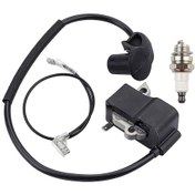 Resim Xiaaokeji Stihl Fs250 Fs120 Bujili Çim Biçme Makinesi İçin Ateşleme Bobini 