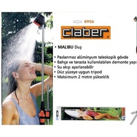 Resim Claber 8956 Malıbu 3 Ayaklı Duş 