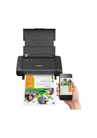 Resim Canon Maxıfy Bx110, Renkli, Bataryalı, Wifi, Taşınabilir Yazıcı 