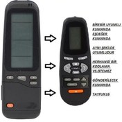 Resim YORK Electra Airwell Emailair RC-3 RC-4 RC-7 Klima Kumandası 