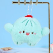 Resim Silver1 Yeni Iyi Şanslar Maskot Peluş Bebek Kolye Sevimli Küçük Ejderha Karikatür Bebek Çanta Çekicilik Anahtarlık Küçük Kolye (Yurt Dışından) 