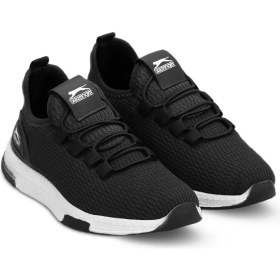 Resim Slazenger ABENA I Erkek Çocuk Sneaker Koşu & Yürüyüş Ayakkabısı Siyah / Beyaz 