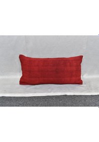 Resim Zehra Abla Halı Yeni El Dokuma Dekoratif Lumbar Kilim Kırlent Yastık Kılıfı 6624 Çok Renkli 