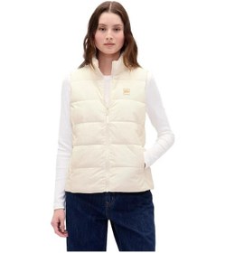 Resim Gap 791282004 V-frch Logo Lw Puffer Vest Kadın Yelek Krem 