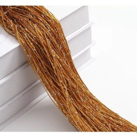 Resim Springsun "mavi Boncuklu Perde - 1x2m Şık Dekor, Pvc Kaplama, 3d Efektli" 