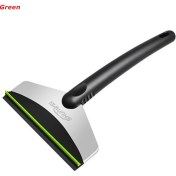 Resim Cdwishbest Yeşil Stil Araba Buz Kazıyıcı Ön Cam Buz Kırıcı Hızlı Temiz Cam Paslanmaz Çelik Fırça Kar Temizleme Aracı Pencere Kış Kar Küreği (Yurt Dışından) 