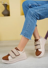 Resim Sicilia Outdoors Kadın Bantlı Şık Sneaker Spor Ayakkabı 