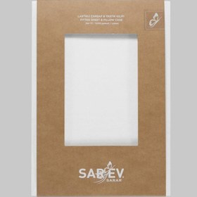 Resim Sarev New Slow Cıty 160X200 Fıtted Çarşaf, .Beyaz 