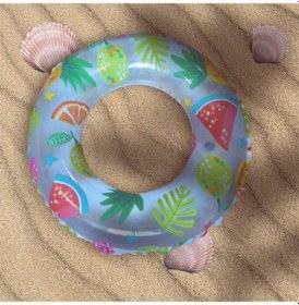 Resim Wet Set Collectıon Şeffaf Tropik Meyveler Deniz Huvuz Çocuk Simidi 51 Cm 