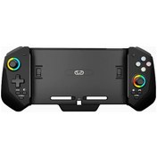 Resim Oldfriend Siyah Hall Effect Joystick Rgb Aydınlatmalı Kablolu Ns Oyun Kumandası 