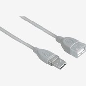 Resim Hama 2.0 A Fiş - A Soket Gri 1.8m Usb Kablo 